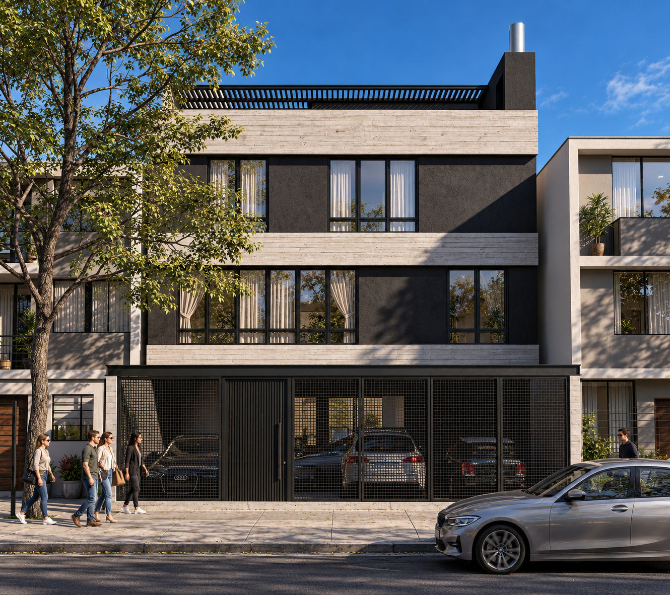 vivienda-multifamiliar-la-molina-fachada-aram-arquitectos